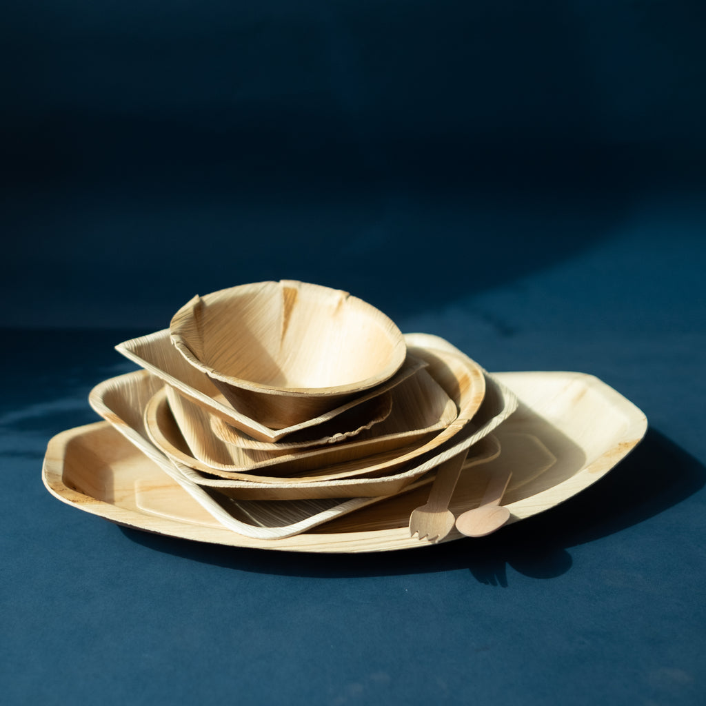 Palm Leaf Plates versus Bamboo Plates: A Sustainable Alternative – The ...