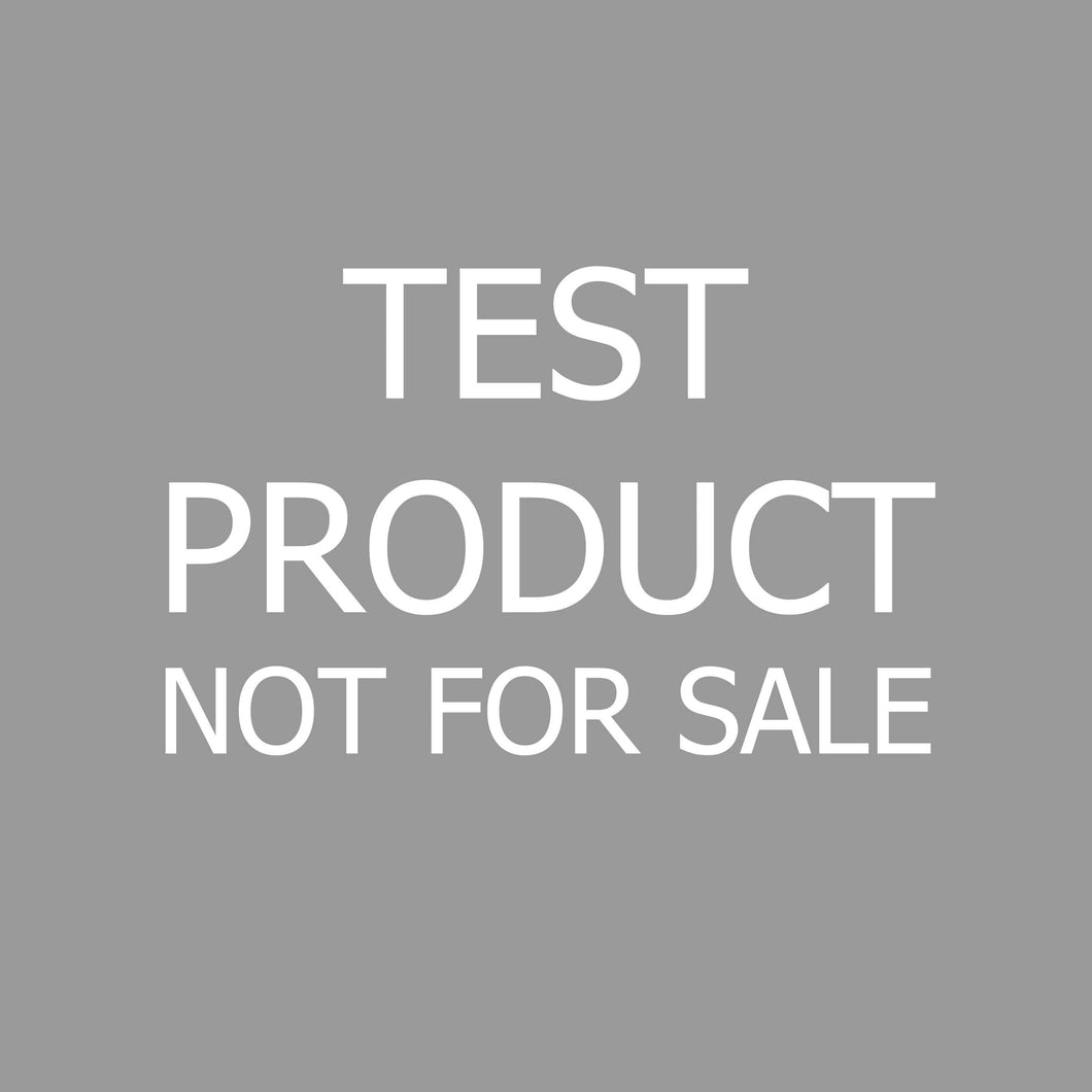 test product not for sale