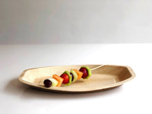 Small 30cm palm leaf dinner platter