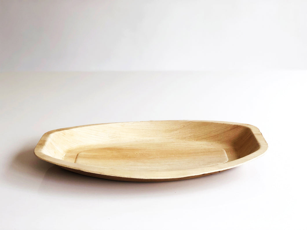 Medium 36cm palm leaf platter