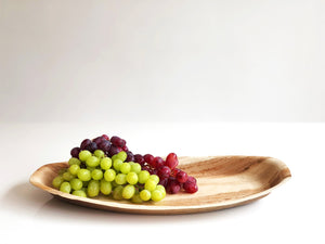 Medium 36cm palm leaf serving platter