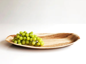 Large 43cm palm leaf dinner platter